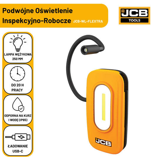 JCB Podwójne Oświetlenie Inspekcyjno-Robocze