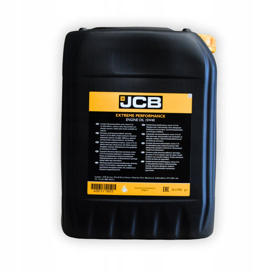 Olej silnikowy JCB EP 15W40 - 20 l (4001/1805E)