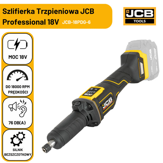 Електродрильова шліфмашина JCB Professional 18V з важільним вимикачем