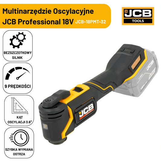JCB Professional 18V Multinarzędzie Oscylacyjne