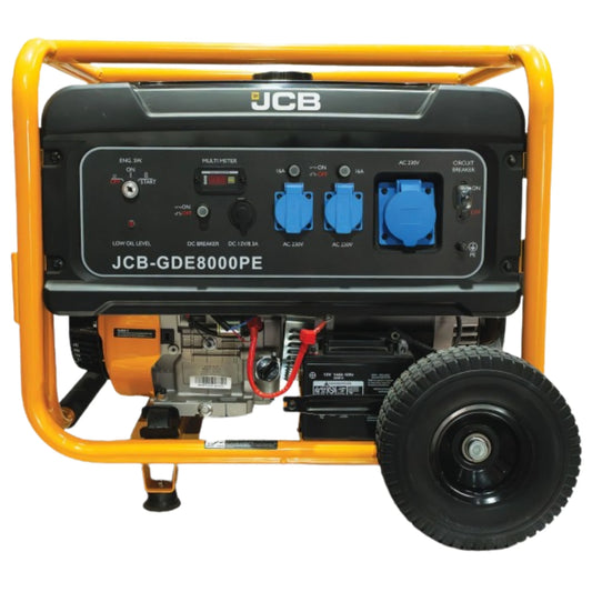 Agregat Prądotwórczy Jednofazowy JCB Tools 7,9 kW (AVR, Rozruch Elektryczny)