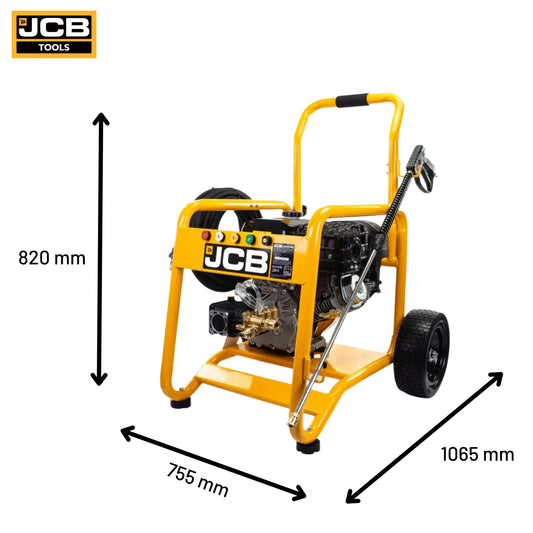 Myjka Ciśnieniowa JCB Tools 276 Bar / 4000 PSI (Rozruch Ręczny, Pompa AR Triplex, Silnik 15 KM)