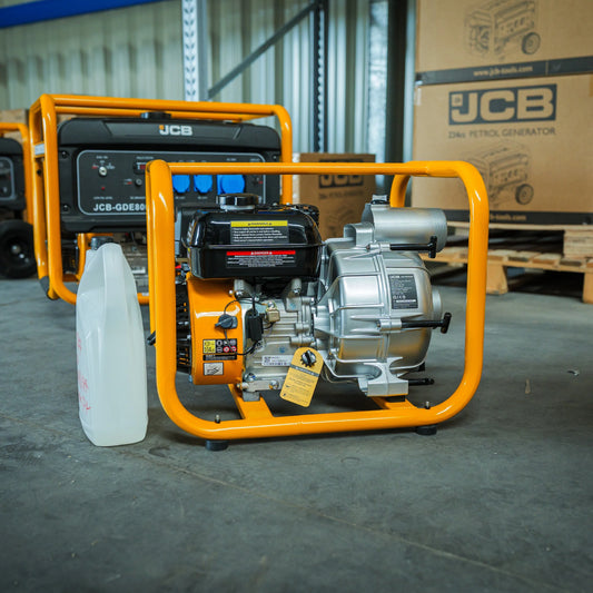 Motopompa Do Wody Brudnej JCB Tools 7,5 KM (Rozruch Ręczny)