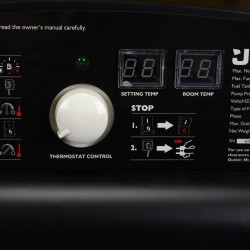 Nagrzewnica powietrza JCB na olej napędowy 63KW (JCB-SH215DP24)