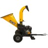 Rębak do gałęzi z silnikiem 4suwowy silnikiem JCB  457cm3 o mocy 15km - 120mm/4.7" (JCB-CH150120PEP24)