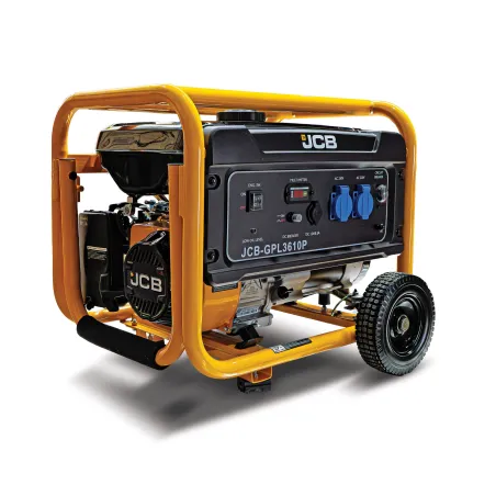 Agregat prądotwórczy JCB Tools jednofazowy 3,6 kW (AVR, rozruch ręczny) (JCB-GPL3610P)