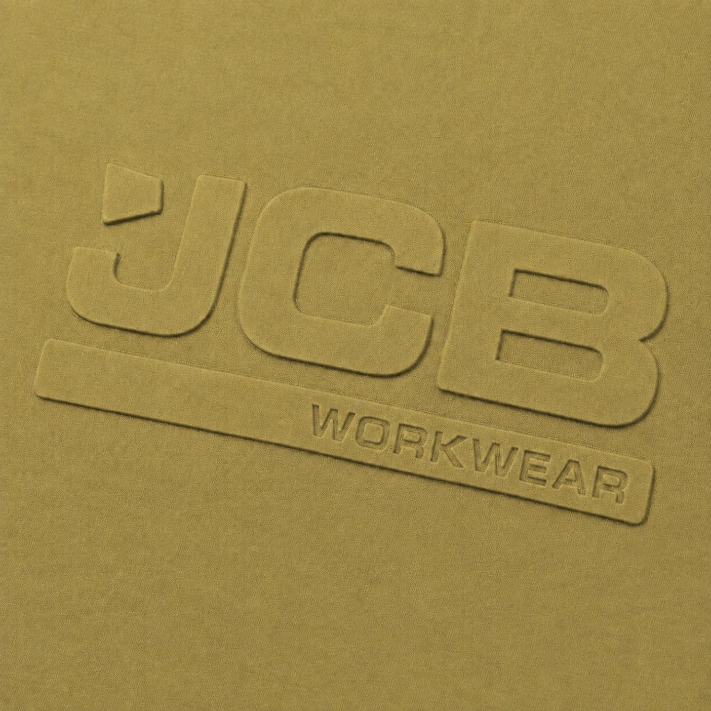 JCB Workwear Koszulka Robocza T-shirt Bawełniana z Logo 3D – Oliwkowy – zdjęcie 10