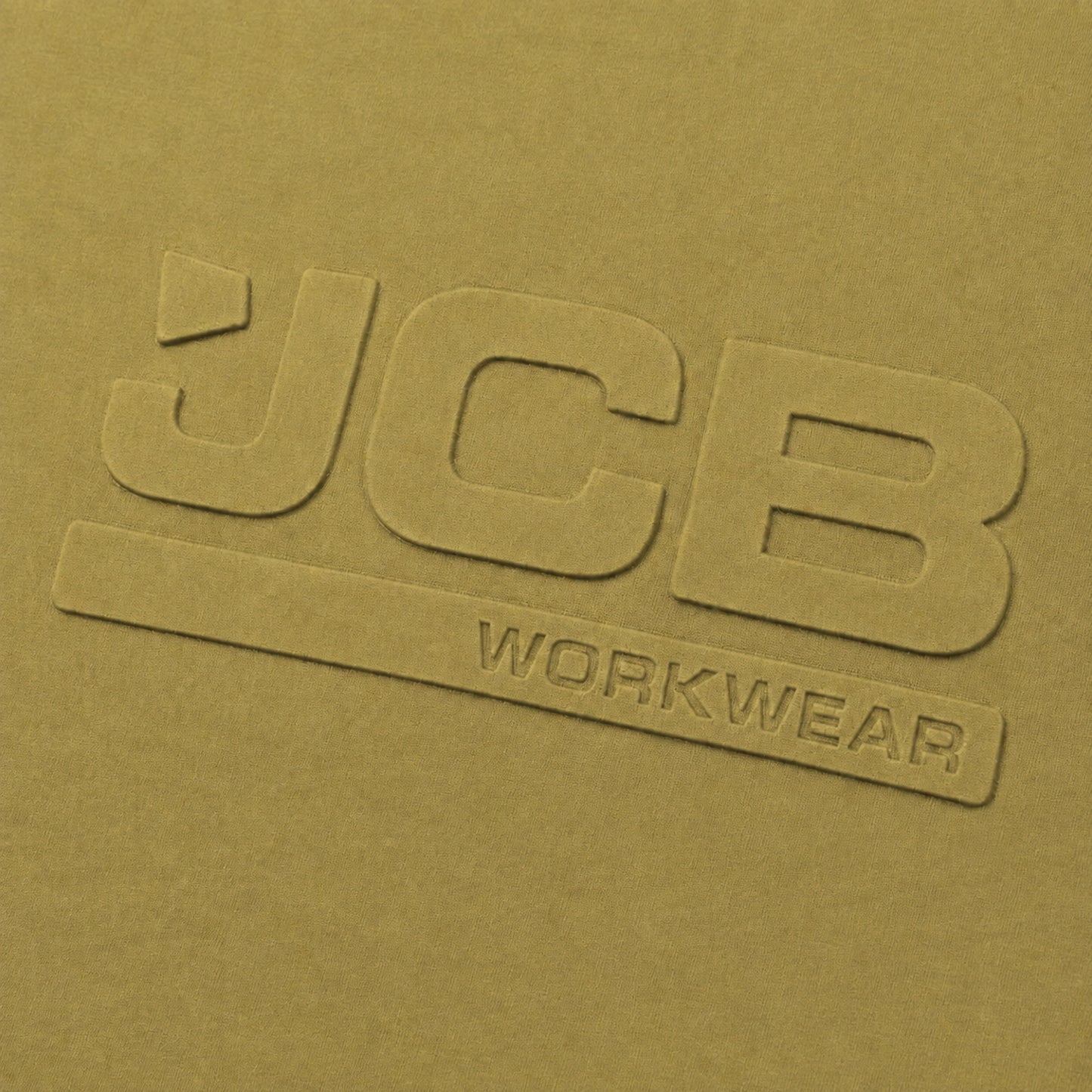 JCB Workwear Koszulka Robocza T-shirt Bawełniana z Logo 3D – Oliwkowy – zdjęcie 10