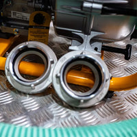 Zestaw Motopompa 80mm 3 Cale JCB Tools 7.5KM do wody brudnej 1000l/min + Węże