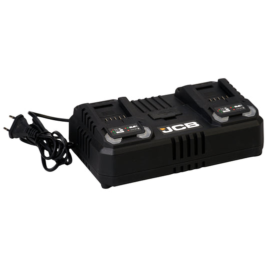 JCB Professional 18V Podwójna Szybka Ładowarka 4.5A
