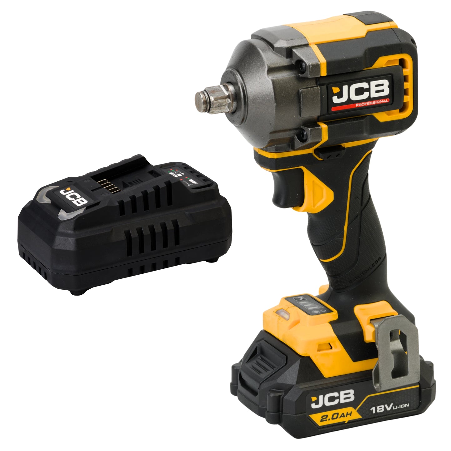 JCB Professional 18V Klucz udarowy 1/2" 250 Nm (maks. 350 Nm)