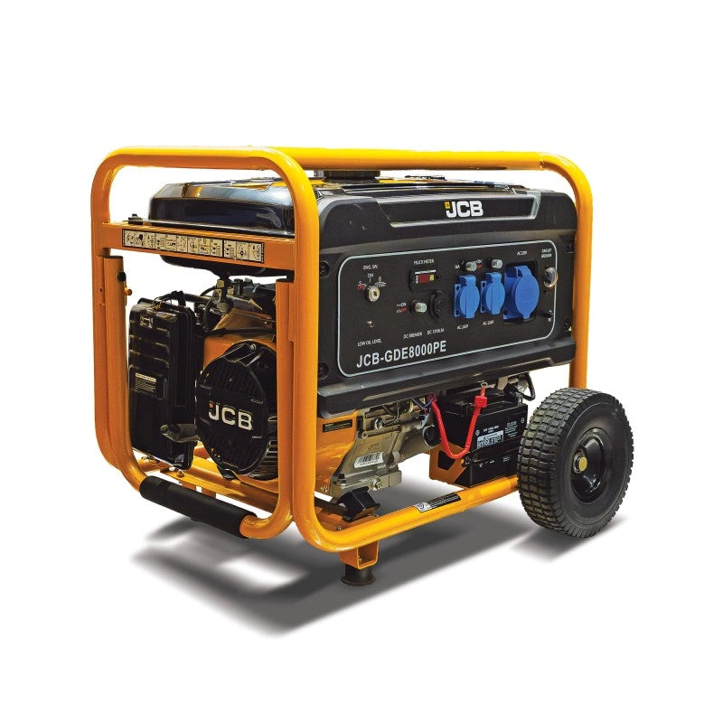 Agregat Prądotwórczy Jednofazowy JCB Tools Generator Prądu 7,9 kW (AVR, Rozruch Elektryczny)