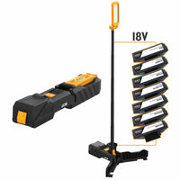 Oświetlenie placu budowy JCB 6000 lm – lampa LED 18V