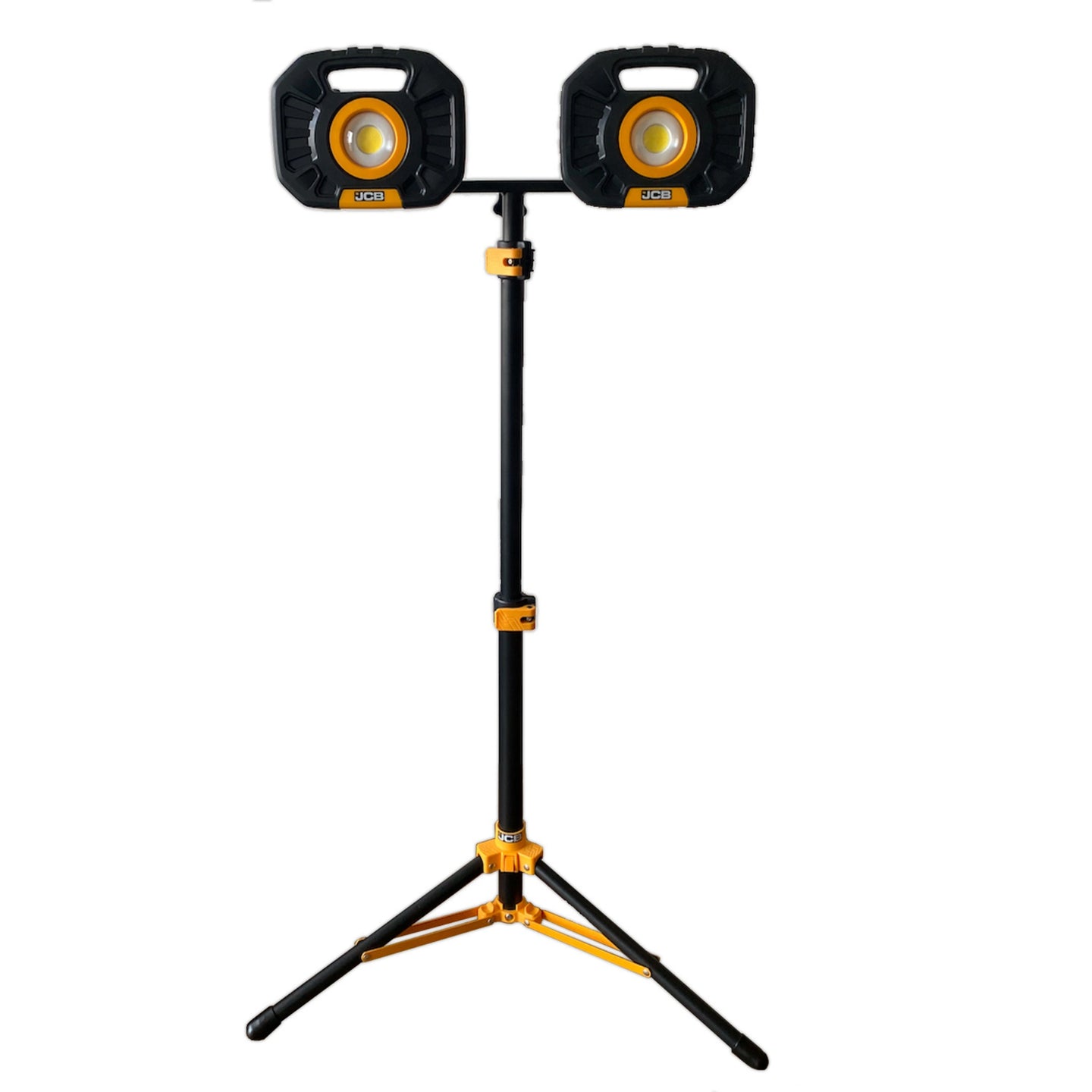 Lampa robocza na statywie JCB – stojak do lampy budowlanej