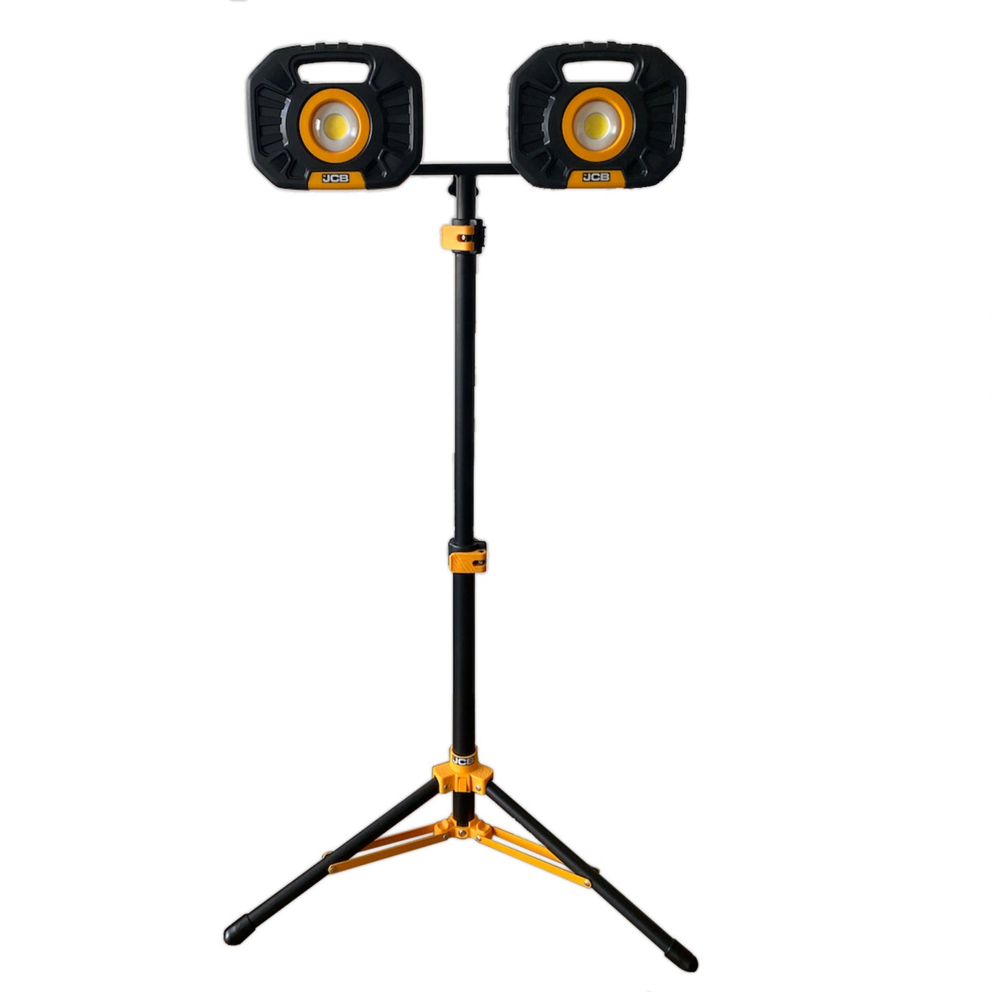Lampa robocza na statywie JCB – stojak do lampy budowlanej