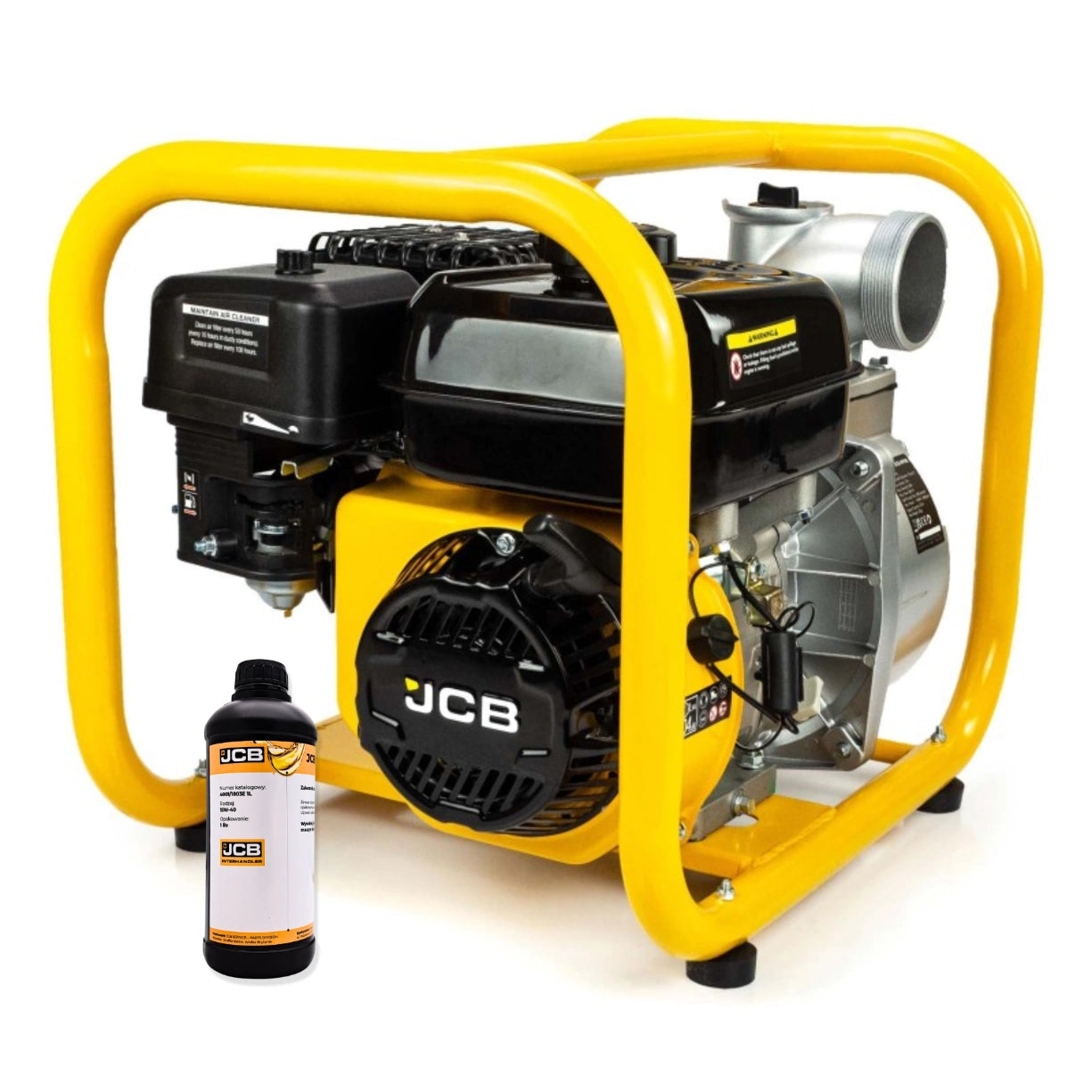 JCB Motopompa 80mm 3'' 7,5 KM do wody czystej (966 l/min)