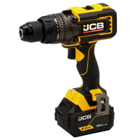 JCB Professional 18V Zestaw: Wiertarko-wkrętarka Udarowa 160Nm, Zakrętarka 230Nm, 2x 5.0Ah, Ładowarka
