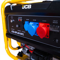 Agregat Prądotwórczy Spalinowy JCB 7.9KW - 3 Fazowy Generator Prądu (AVR, rozruch elektryczny)