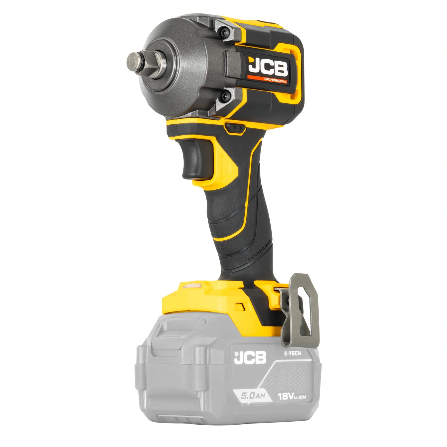 JCB Professional Klucz Udarowy Akumulatorowy 18V 620Nm Zestaw 2x 5,0Ah Ładowarka 4,5A Walizka