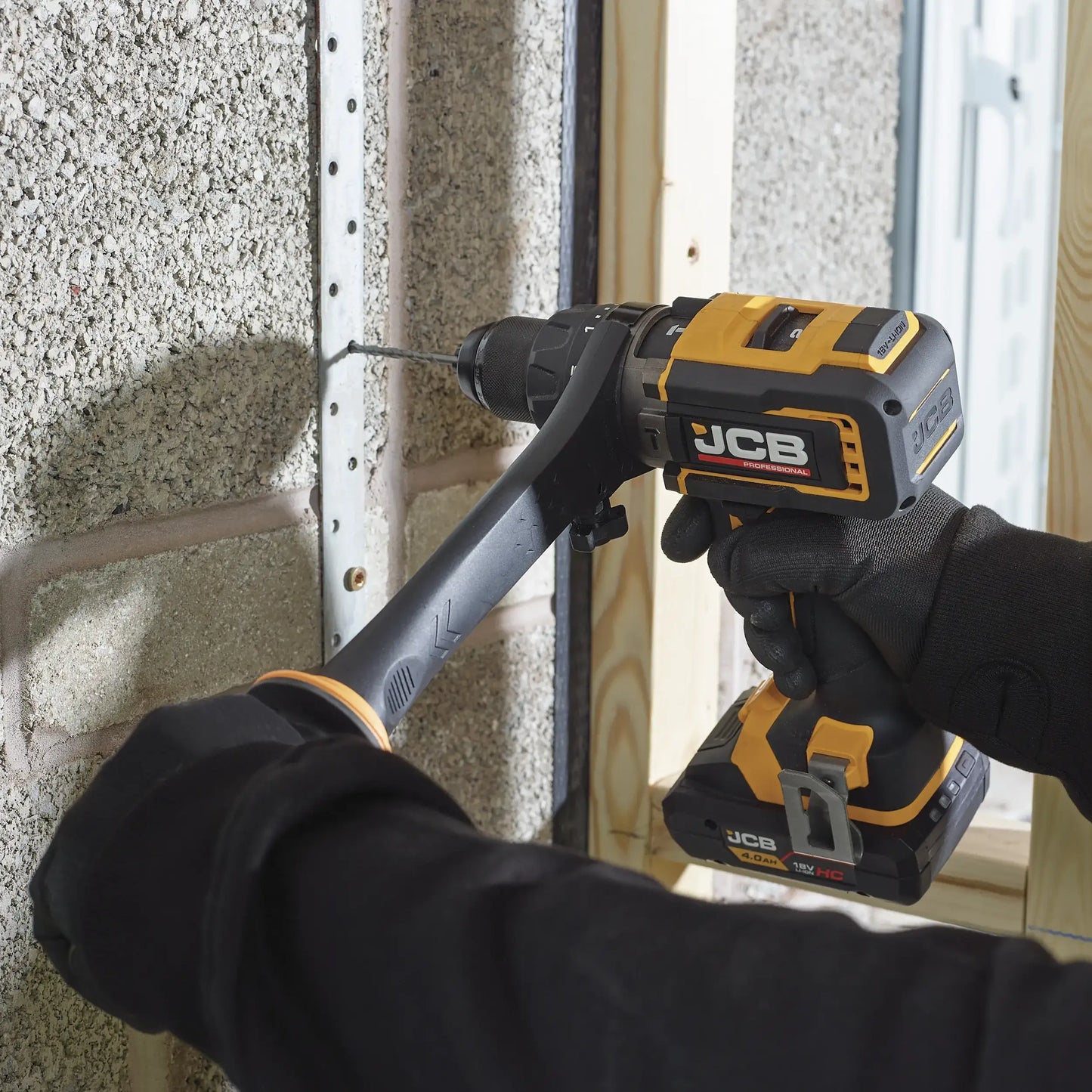 JCB Professional 18V Kompaktowa Wiertarko-wkrętarka Udarowa 75 nm