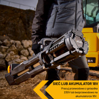 Lampa budowlana na statywie JCB 8400 lm – profesjonalne lampy budowlane