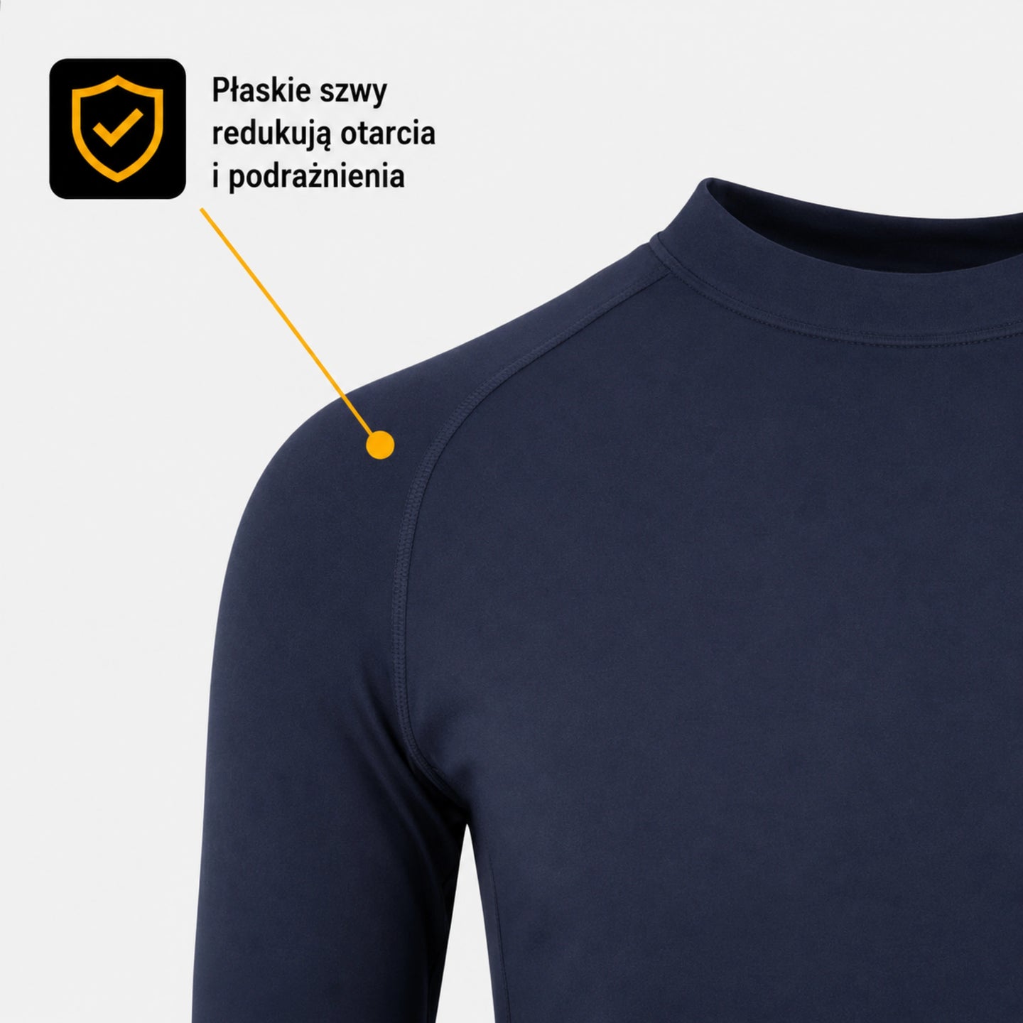 JCB Workwear Bielizna Termoaktywna Unisex Komplet – Granatowy – zdjęcie 4