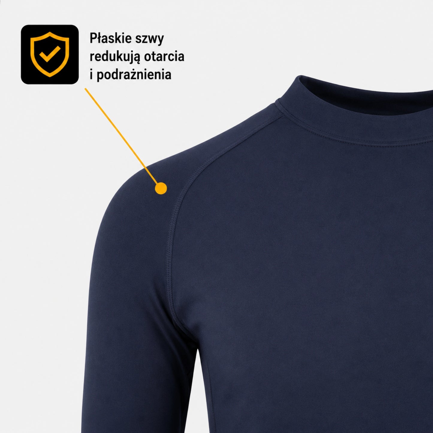JCB Workwear Bielizna Termoaktywna Unisex Komplet – Granatowy – zdjęcie 4