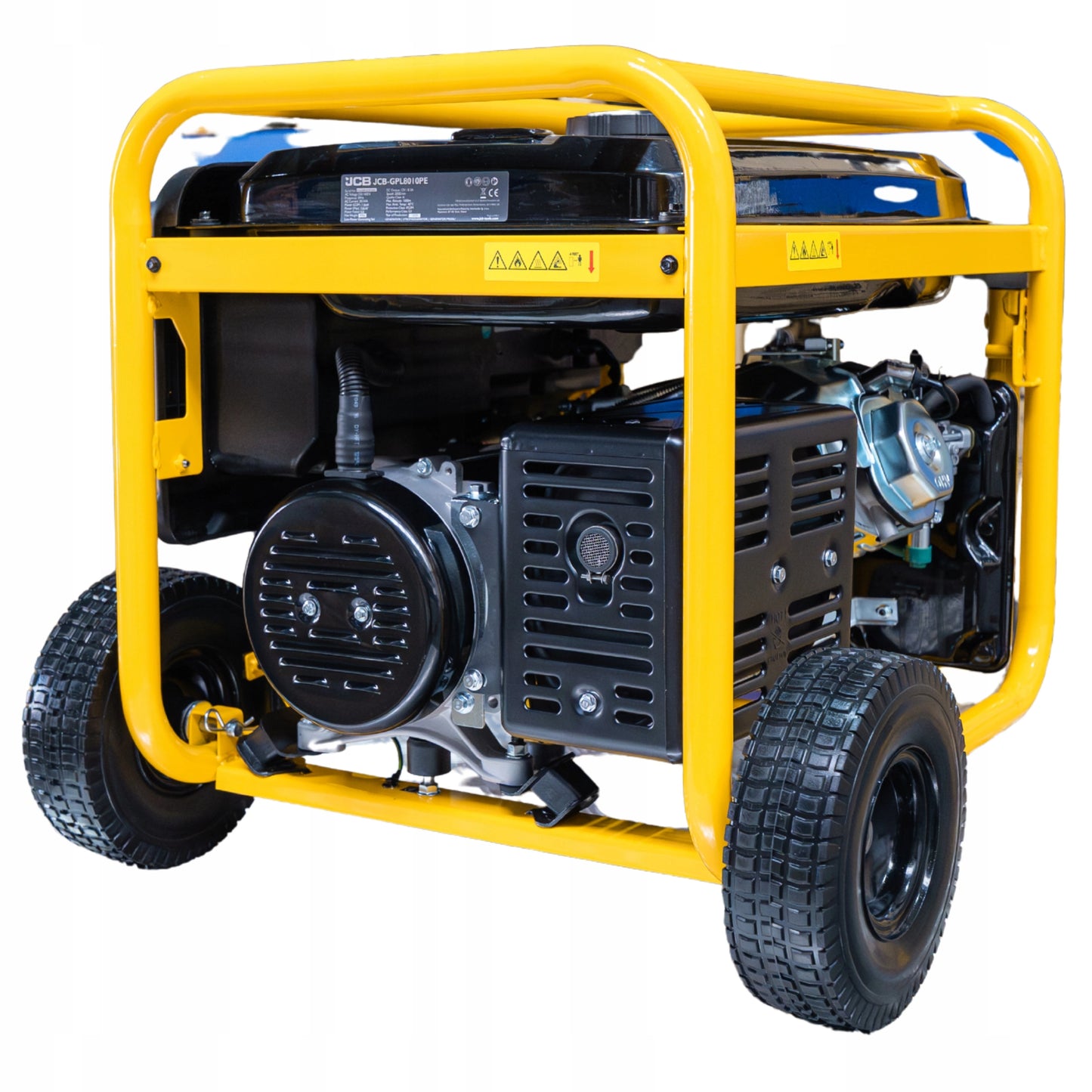 Agregat Prądotwórczy Spalinowy JCB 7.9KW - 3 Fazowy Generator Prądu (AVR, rozruch elektryczny)