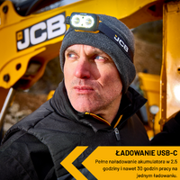 Latarka czołowa do warsztatu JCB 700 lm – czołówka dla mechanika