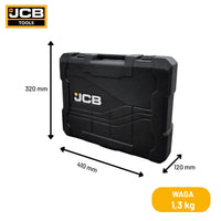JCB Walizka Narzędziowa Site System Kompakt 410 × 320 × 120mm