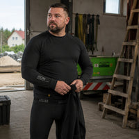 JCB Workwear Bielizna Termoaktywna Unisex Komplet – Czarny – zdjęcie 15