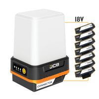 JCB Mini KONNECT 360 1600 Lm – głowica obrotowa 360 stopni i regulacja kąta lampy