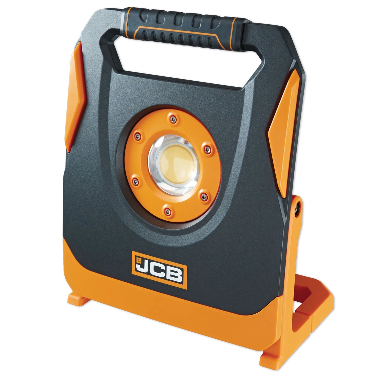 Lampy budowlane akumulatorowe JCB 4500 lm – lampa budowlana na statywie