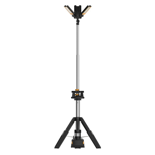 Lampa budowlana LED JCB 8400 lm – lampa budowlana akumulatorowa