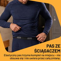 JCB Workwear Bielizna Termoaktywna Unisex Komplet – Granatowy – zdjęcie 7