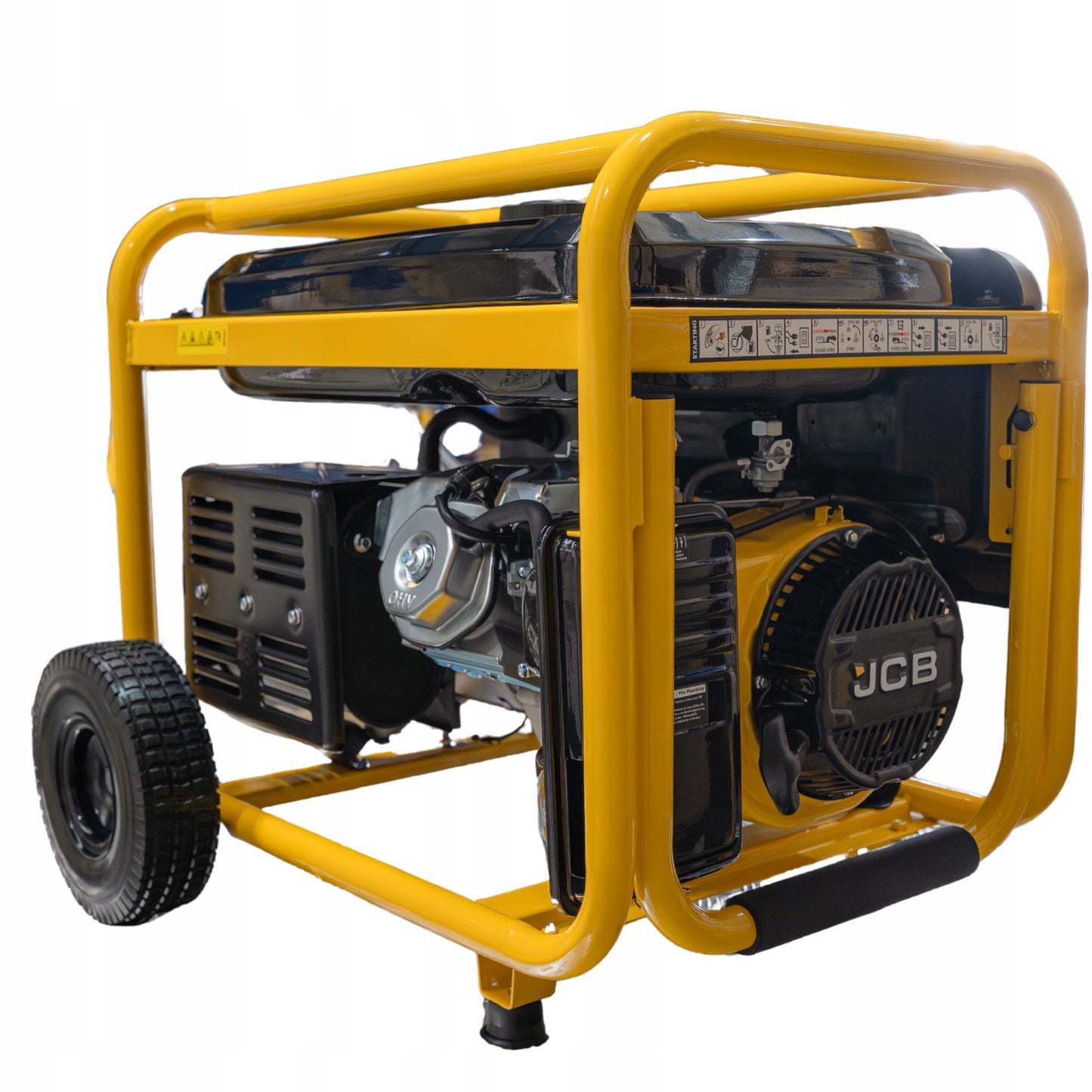 Agregat Prądotwórczy Spalinowy JCB 7.9KW - 3 Fazowy Generator Prądu (AVR, rozruch elektryczny)