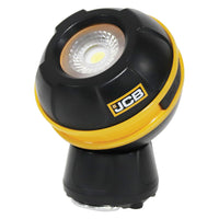 Lampa robocza LED JCB Globe 600 Lm – magnetyczna podstawa i obrót 360 stopni IP44