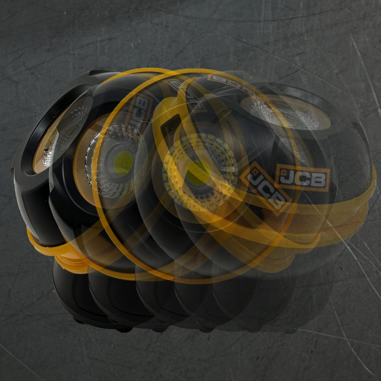 JCB Globe 600 Lm – złącze USB-C ładowanie i funkcja powerbank lampa robocza
