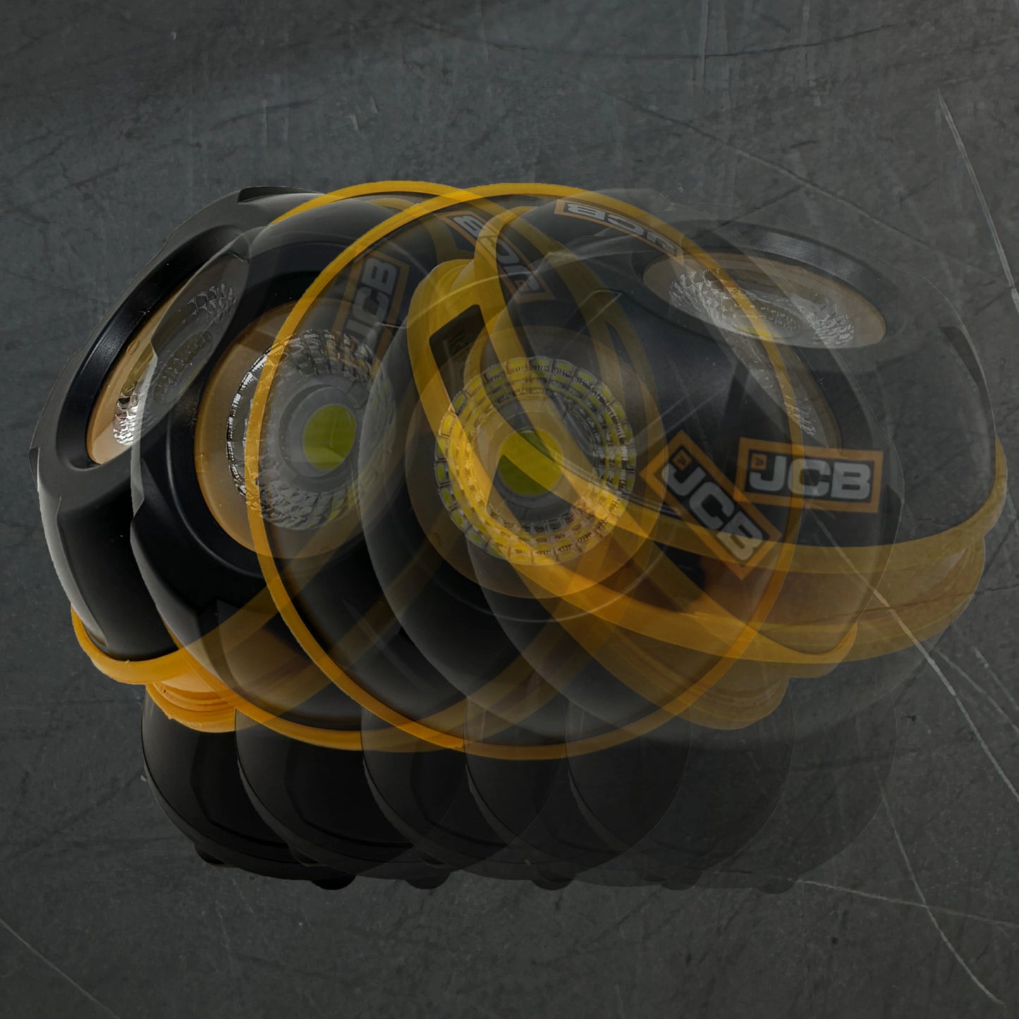 JCB Globe 600 Lm – złącze USB-C ładowanie i funkcja powerbank lampa robocza