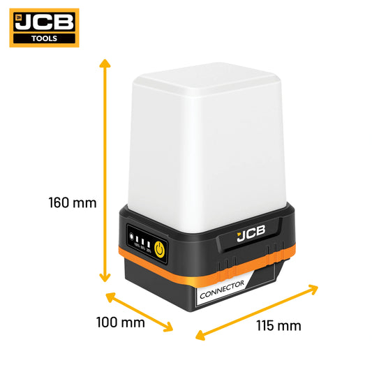 JCB Lampa 1600 lm Zasilana Akumulatorem Elektronarzędzia