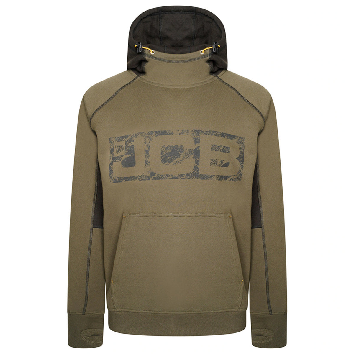 JCB Trade Bluza z Kapturem Horton Hoodie Oliwkowa