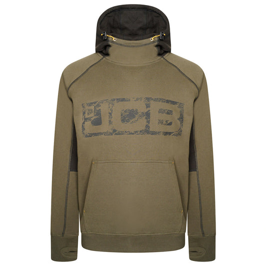 JCB Trade Bluza z Kapturem Horton Hoodie Oliwkowa