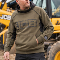 JCB Trade Bluza z Kapturem Horton Hoodie Oliwkowa