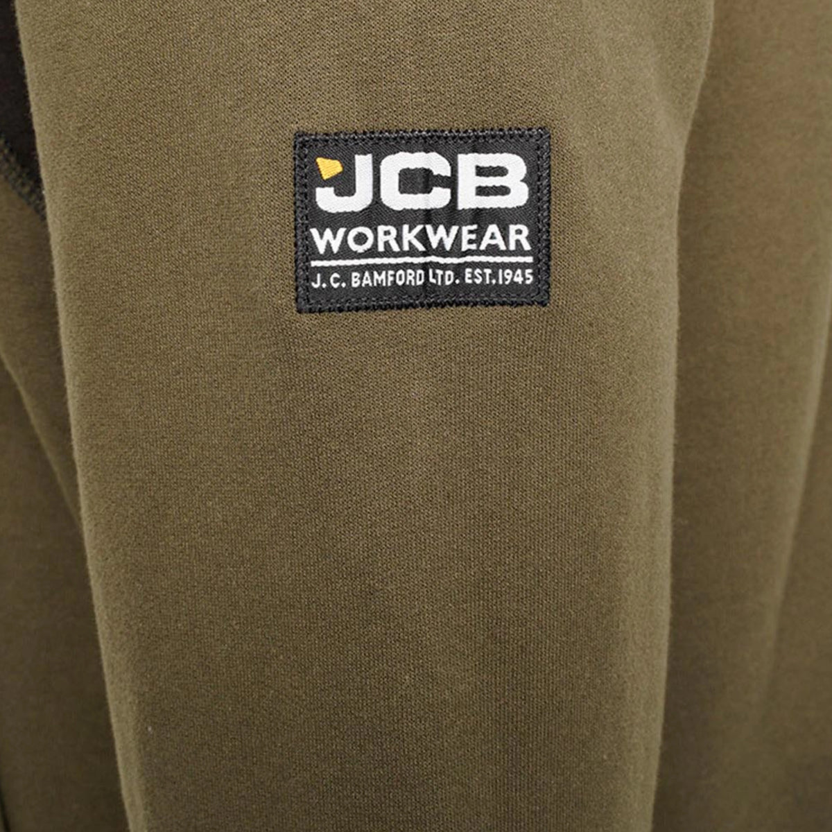 JCB Trade Bluza z Kapturem Horton Hoodie Oliwkowa