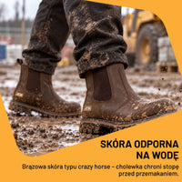 JCB Farley Trzewik Roboczy Dealer S3 HRO FO SR Brązowy