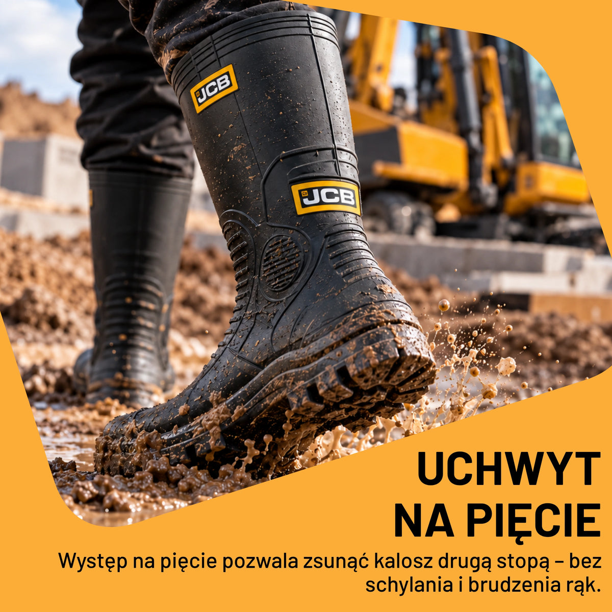JCB Hydro Kalosz Bezpieczny S5 SRC Czarny