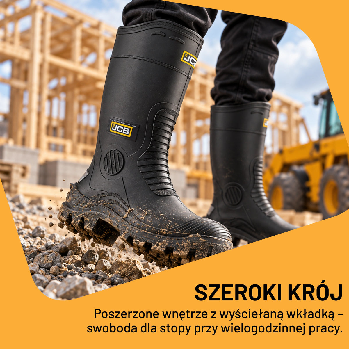 JCB Hydro Kalosz Bezpieczny S5 SRC Czarny