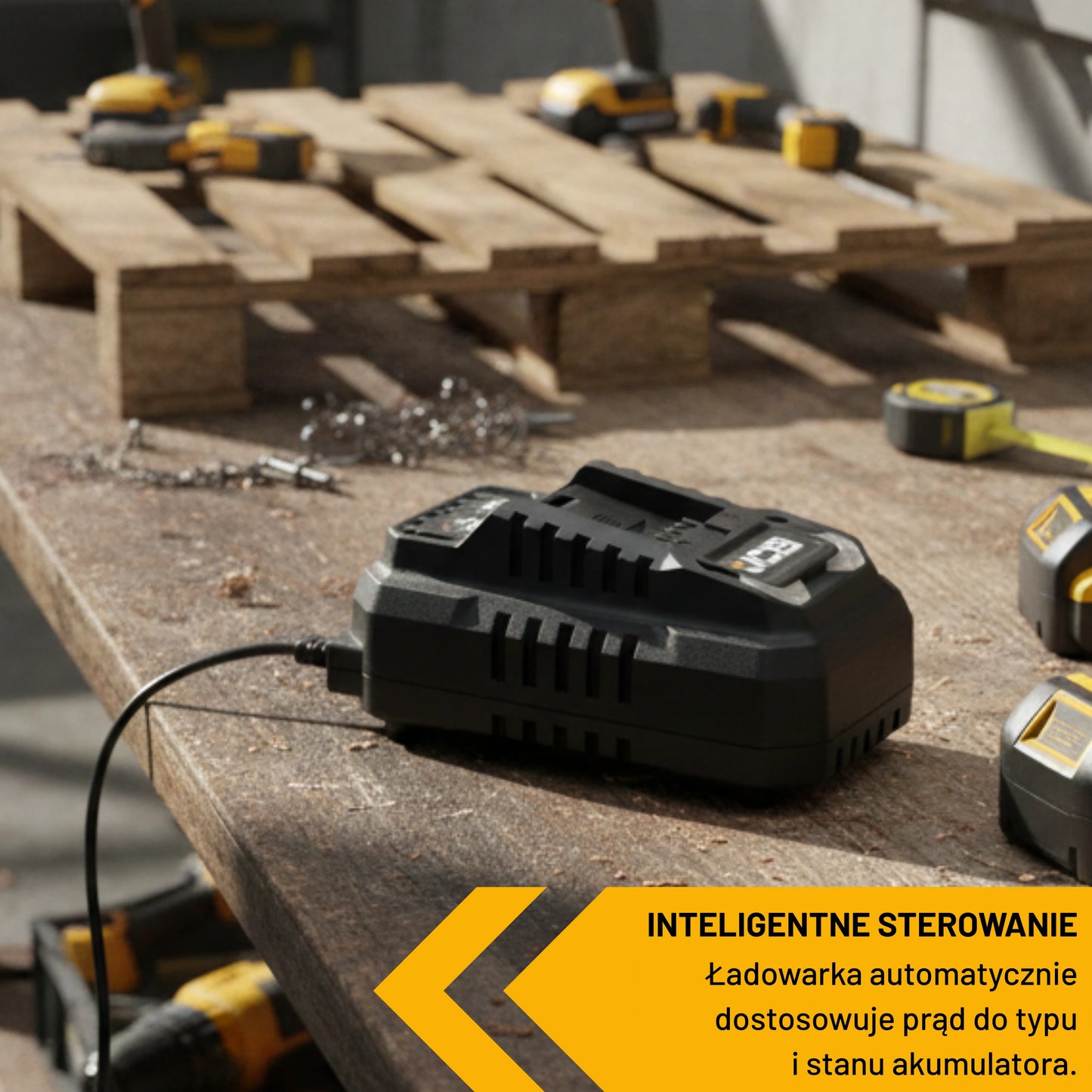 JCB Professional 18V Szybka Ładowarka 4.5A