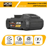 JCB Professional 18V Akumulator Li-ion 4.0Ah