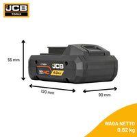 JCB Professional 18V Akumulator Li-ion 4.0Ah